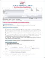 HEMSAA / NAESP Membership Application