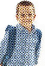 pixelated kid
